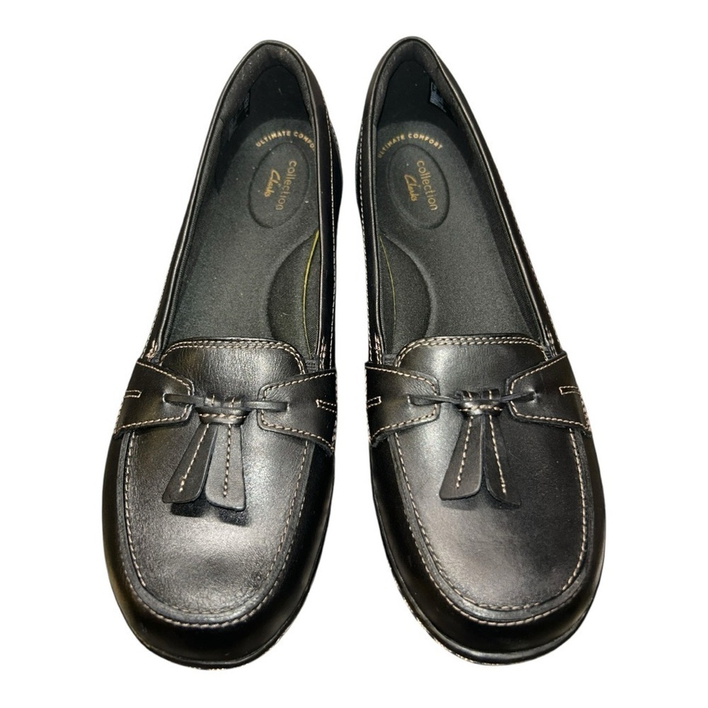 Like New with tag  (no box) Clarks Women's Ashland Bubble Slip On Black size 11